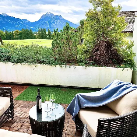 Terrasse Mit Schlossblick I Tiefgarage I Hund * Fussen